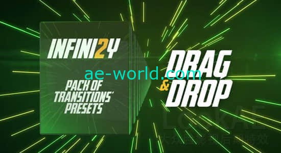 Premiere转场预设:常用12种风格转场效果 Infini2y Pack of Transitions